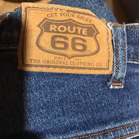 Vintage Route 66 Jeans - size 7/8 - Picture 2 of 5